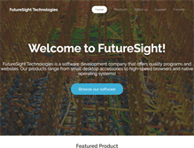 Tablet Screenshot of futuresight.org